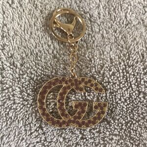 Gold GG Keychain